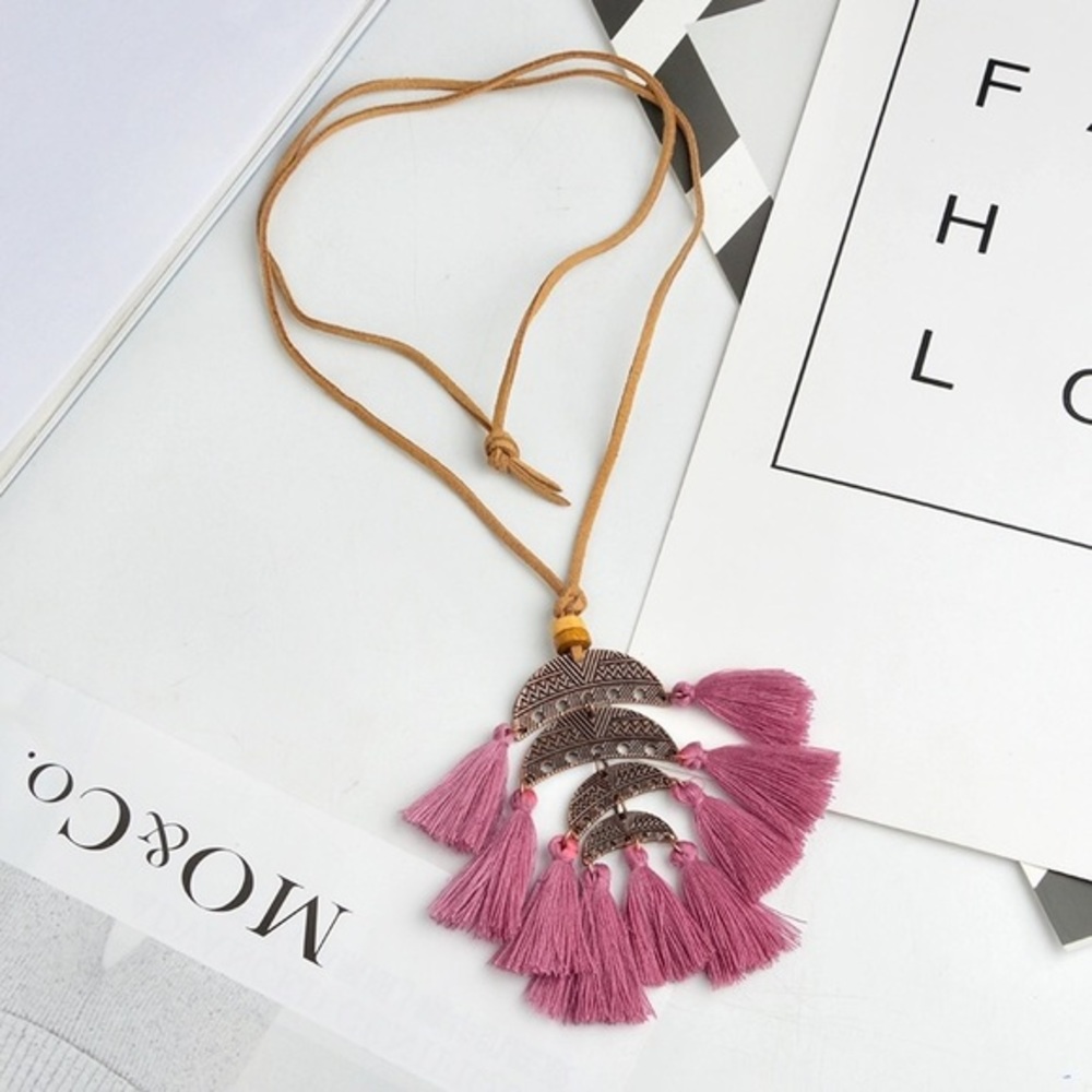 Long Tassel Necklace